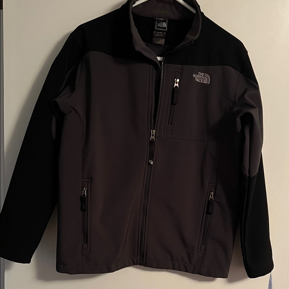 The North Face Boys XL Apex Jacket Black / Grey